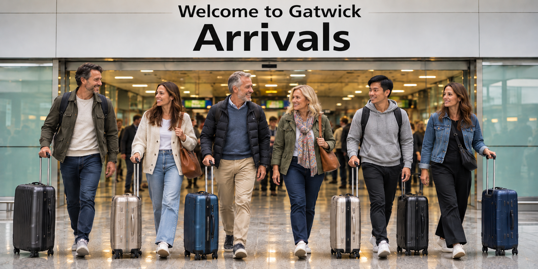 Welcome to Gatwick Arrivals